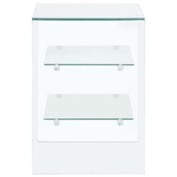 Tavolino da Salotto 50x40x56 cm in Vetro Temperato 284727