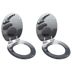 2 sedili WC in MDF e pietre per coperchio con chiusura ammortizzata 02_0002964