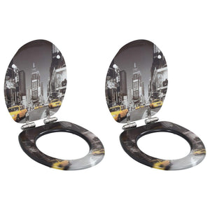Set 2 pezzi sedile WC in MDF e coperchio con chiusura ammortizzata New York 02_0002968