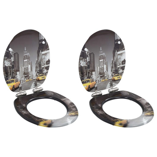 Set 2 pezzi sedile WC in MDF e coperchio con chiusura ammortizzata New York 02_0002968