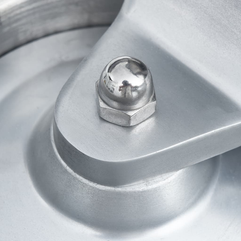 Pressa per Hamburger con 500 Fogli Carta Cerata Alluminio 13 cm 50996