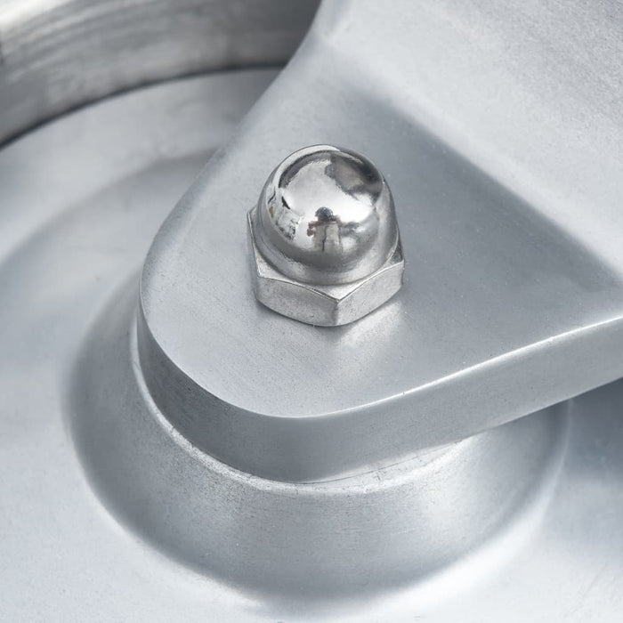 Pressa per Hamburger con 500 Fogli Carta Cerata Alluminio 13 cm 50996