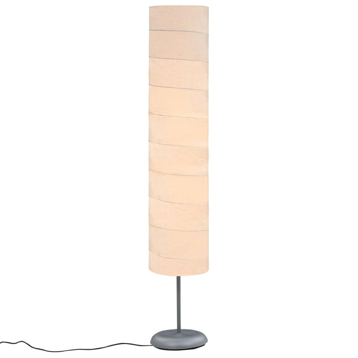Lampada da Pavimento con Supporto 121cm Bianca E27 51037
