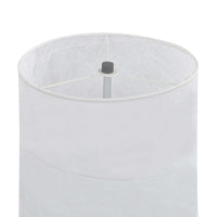 Lampada da Pavimento con Supporto 121cm Bianca E27 51037