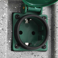 Presa Elettrica da Giardino con Sensore di Luce in Plastica 46355