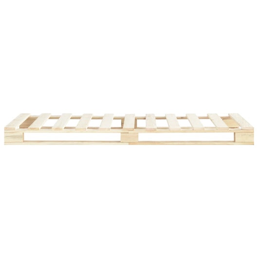 Giroletto in Pallet di Legno Massello di Pino 100x200 cm 285235