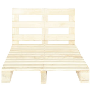 Giroletto in Pallet di Legno Massello di Pino 120x200 cm 285243