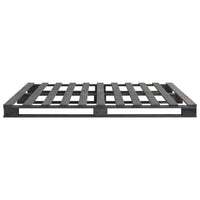 Giroletto in Pallet Grigio Legno Massello di Pino 200x200 cm