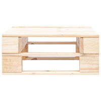 Ottomana da Giardino con Pallet in Legno cod mxl 54835