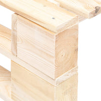 Ottomana da Giardino con Pallet in Legno cod mxl 54835