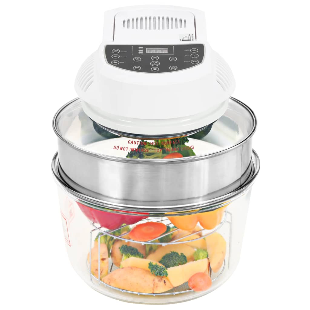 Forno Alogeno a Convezione Anello di Estensione Timer 1400W 17L cod mxl 8838