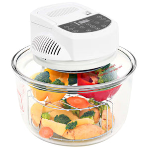 Forno Alogeno a Convezione Anello di Estensione Timer 1400W 17L cod mxl 8838