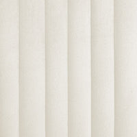 Sedie da Pranzo 4 pz Crema in Velluto cod mxl 68140