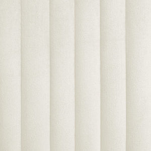 Sedie da Pranzo 6 pz Crema in Velluto