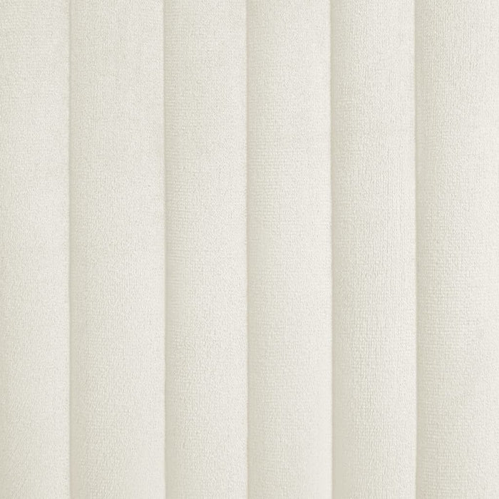 Sedie da Pranzo 6 pz Crema in Velluto