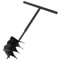 Trivella per Terreno con Maniglia 200 mm Acciaio Nerocod mxl 71054