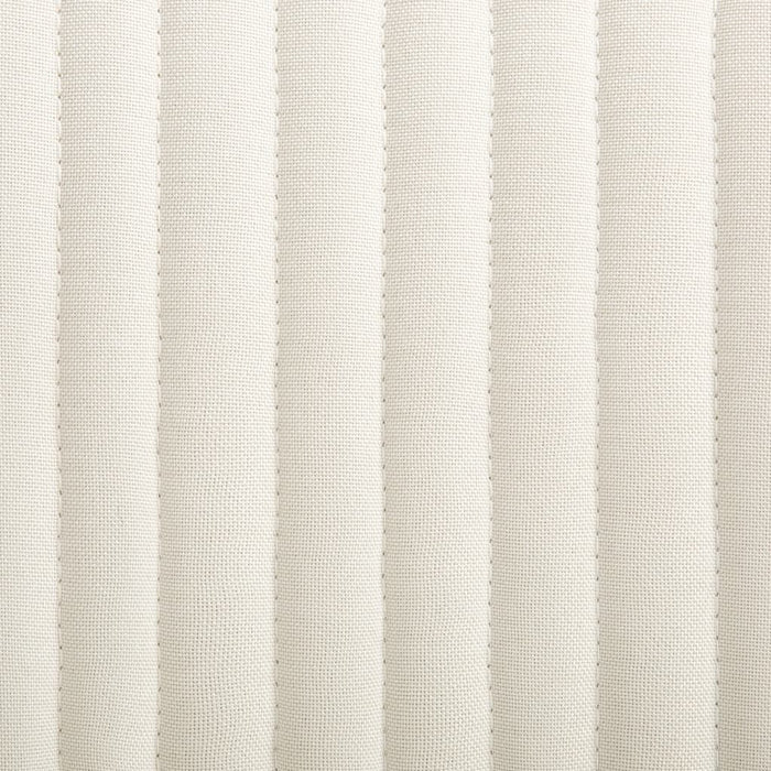 Sedie da Pranzo 6 pz Crema in Tessuto 277099