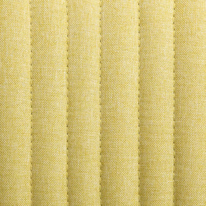 Sedie da Pranzo Girevoli 4 pz Verde in Tessuto 277104