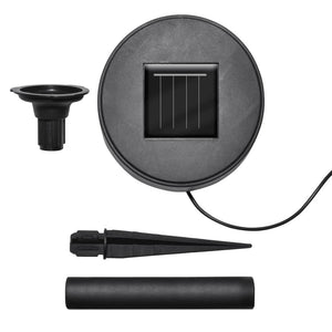 Lampade LED da Giardino 6 pz con Picchetti e Pannelli Solari  cod mxl 68012