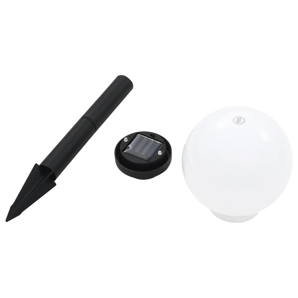 Lampade Solari da Esterno 8 pz LED Sferiche 15 cm RGB 277125