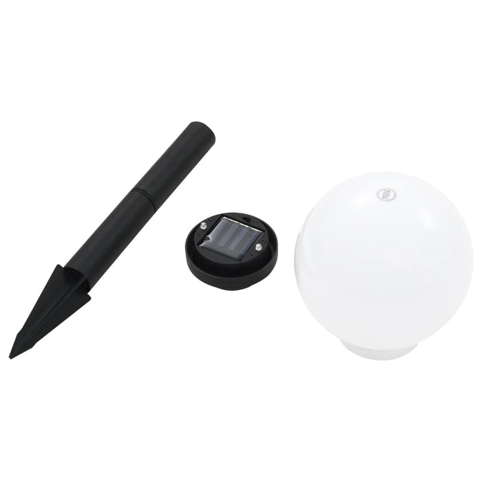 Lampade Solari da Esterno 8 pz LED Sferiche 15 cm RGB 277125