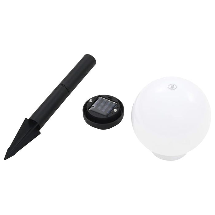 Lampade Solari da Esterno 6 pz LED Sferiche 20 cm RGB 277126