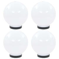 Set Lampade a LED Sferiche 4 pz 20 cm in PMMA cod mxl 62224