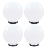 Set Lampade a LED Sferiche 4 pz 25 cm in PMMA cod mxl 77100