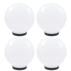 Set Lampade a LED Sferiche 4 pz 25 cm in PMMA cod mxl 77100