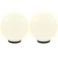 Set Lampade a LED Sferiche 4 pz 25 cm in PMMA cod mxl 77100