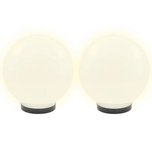 Set Lampade a LED Sferiche 4 pz 25 cm in PMMA 277142