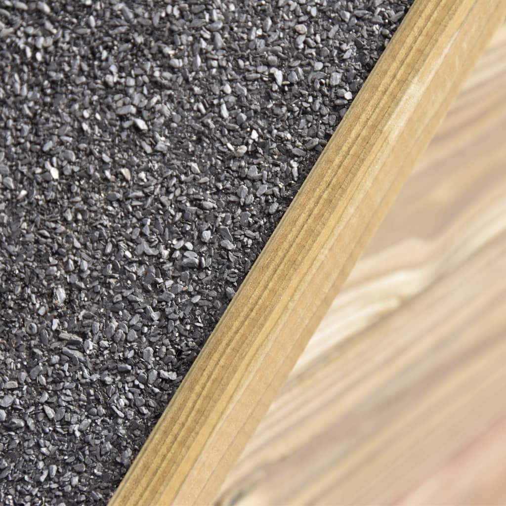 Capanno da Giardino con Porta 69,5x32x178 cm in Pino Impregnato 46358