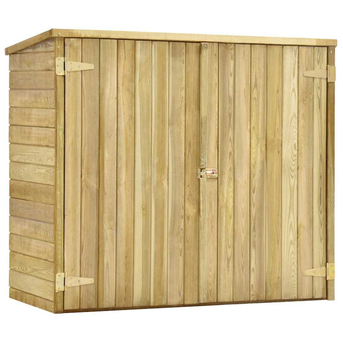 Rimessa Attrezzi da Giardino 135x60x123cm  in Pino Impregnato 46359