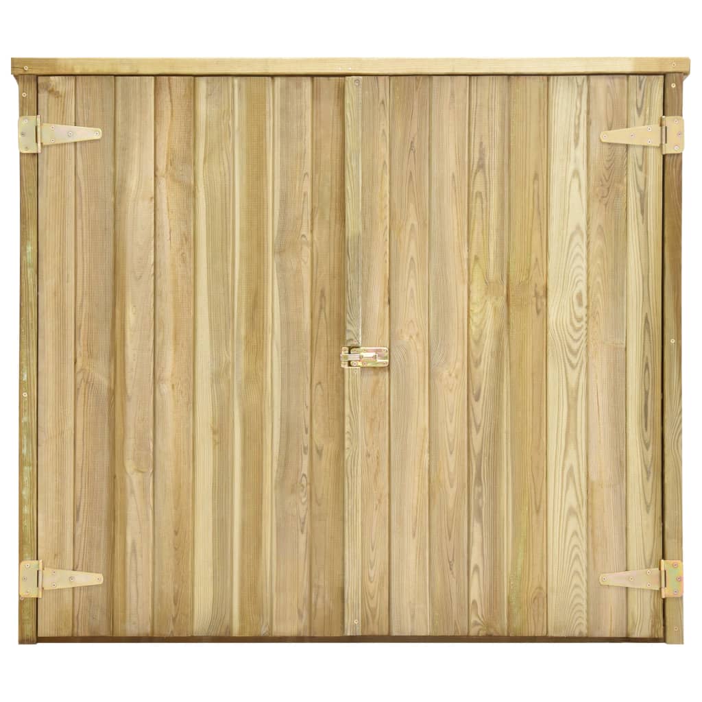Rimessa Attrezzi da Giardino 135x60x123cm  in Pino Impregnato 46359