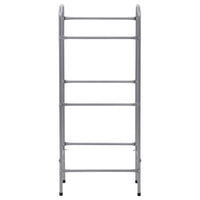 Scaffale portaoggetti per 3 scatole 50 x 33 x 116 cm acciaio argento 02_0000642