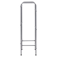 Supporto con Ripiani per 3 Casse Argento 50x33x116 cm Acciaio cod mxl 48552