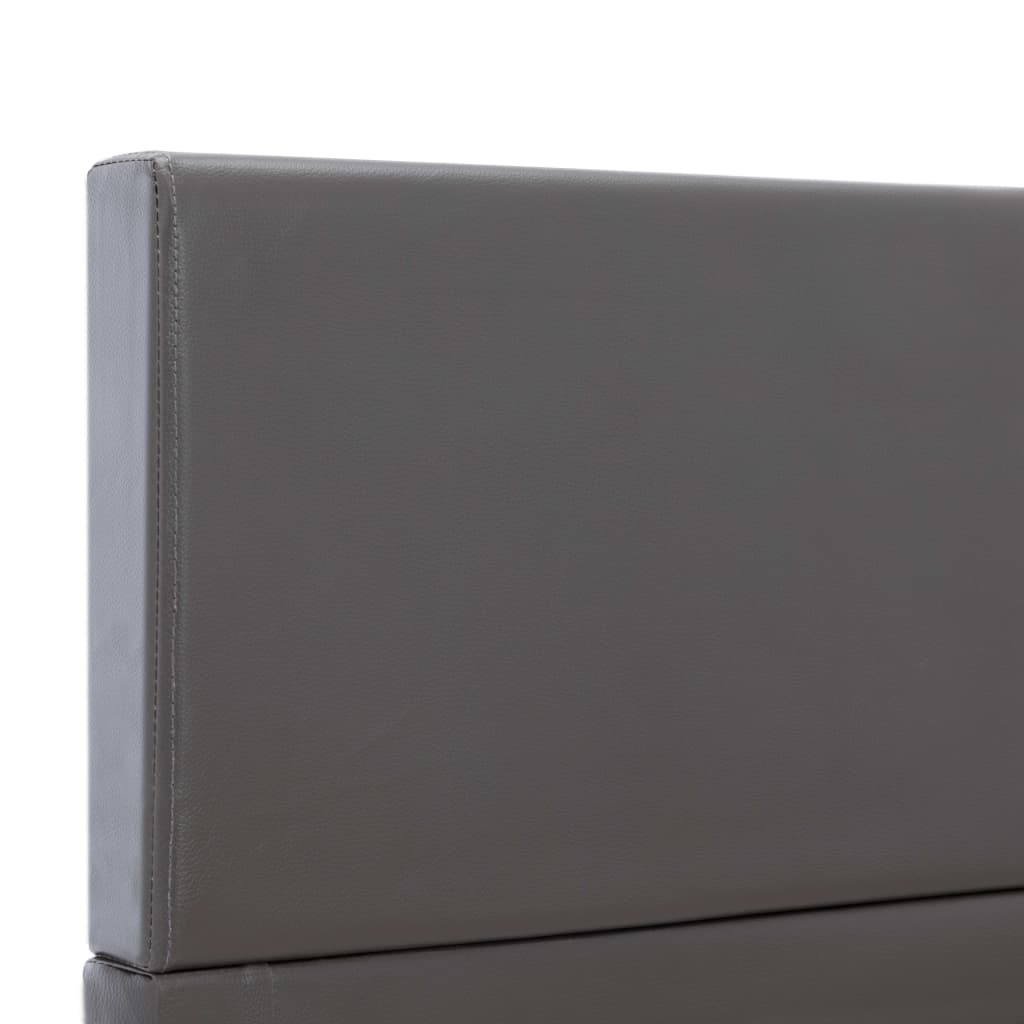 Giroletto-Struttura Letto Grigio in Similpelle 90x200 cm