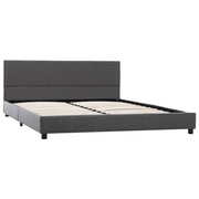 Giroletto-Struttura Letto Grigio in Similpelle 160x200 cm