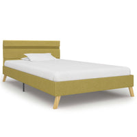 Giroletto con Luci LED in Tessuto Verde 90x200 cm 284858