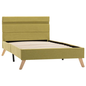 Giroletto con Luci LED in Tessuto Verde 90x200 cm 284858