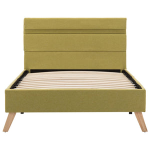 Giroletto con Luci LED in Tessuto Verde 90x200 cm 284858