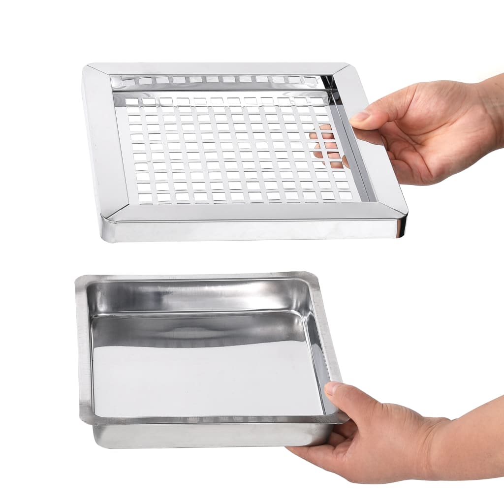 Posacenere per hotel pattumiera 45 litri acciaio nero 02_0006110