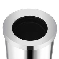 Pattumiera da Albergo 32 L in Acciaio Inox 51094