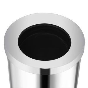 Pattumiera da Albergo 32 L in Acciaio Inox 51094