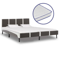 Letto con Materasso Memory Foam in Similpelle 180x200 cm  cod mxl 55207