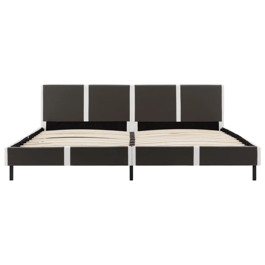 Letto con Materasso Memory Foam in Similpelle 180x200 cm  cod mxl 55207