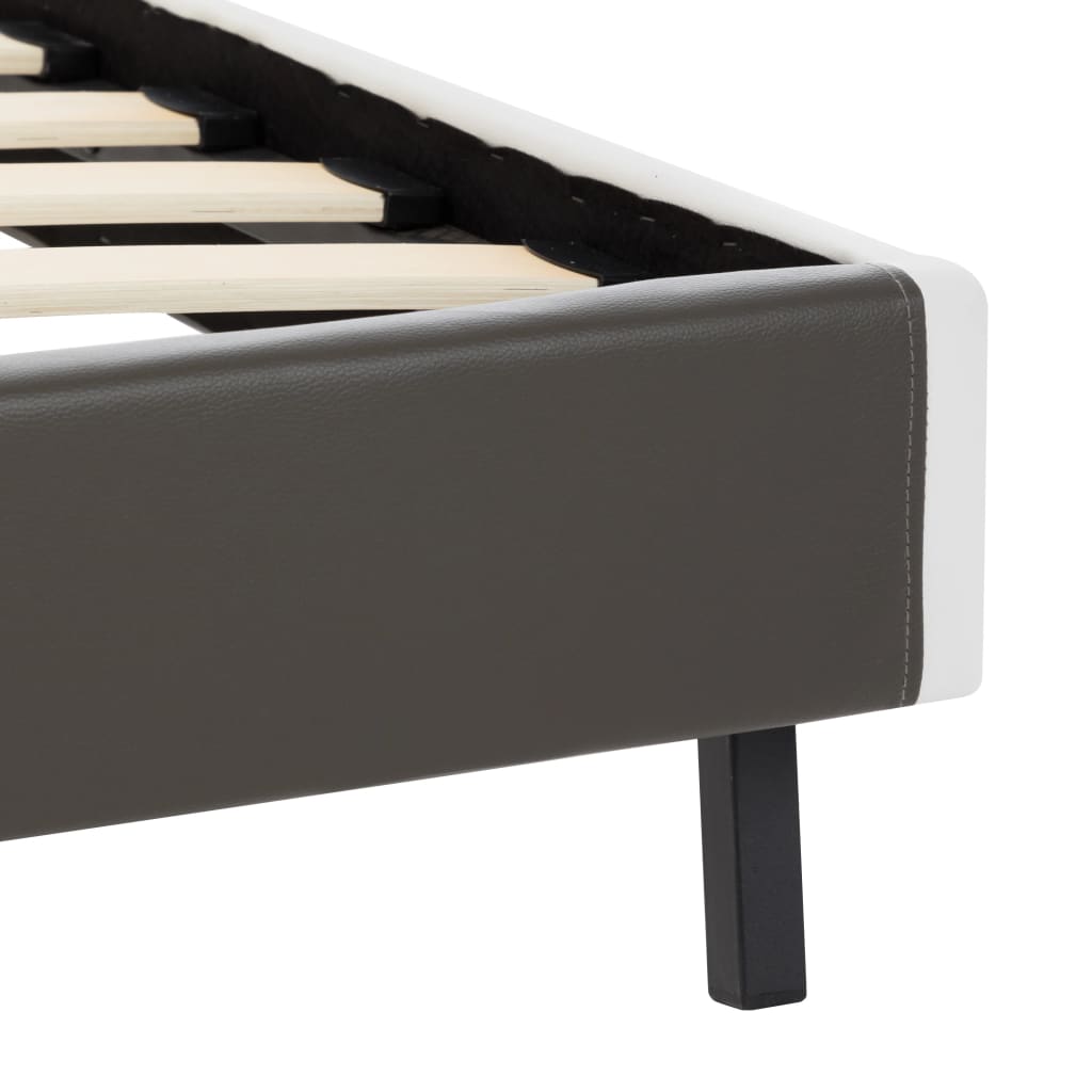 Letto con Materasso Memory Foam in Similpelle 180x200 cm  cod mxl 55207