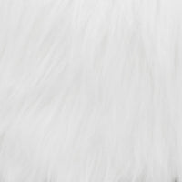 vidaXL Sgabello Bianco in Legno Massello di Teak