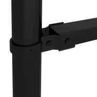 Recinzione Giardino Punta Lancia (1-1,25)x11,9m Acciaio Nera cod mxl 22642