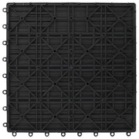 Piastrelle per Decking 22 pz 30x30cm 2mq in WPC Grigio 277797